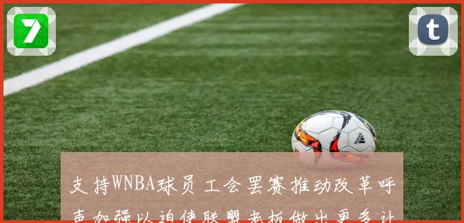 支持WNBA球员工会罢赛推动改革呼声加强以迫使联盟老板做出更多让步
